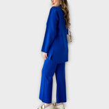 Pletený Set S Volným Střihem Pro Elegantní Dámský Vzhled