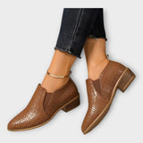 Elegantní Slip On Boty S Nízkým Podpatkem Pro Příležitost