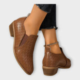 Elegantní Slip On Boty S Nízkým Podpatkem Pro Příležitost