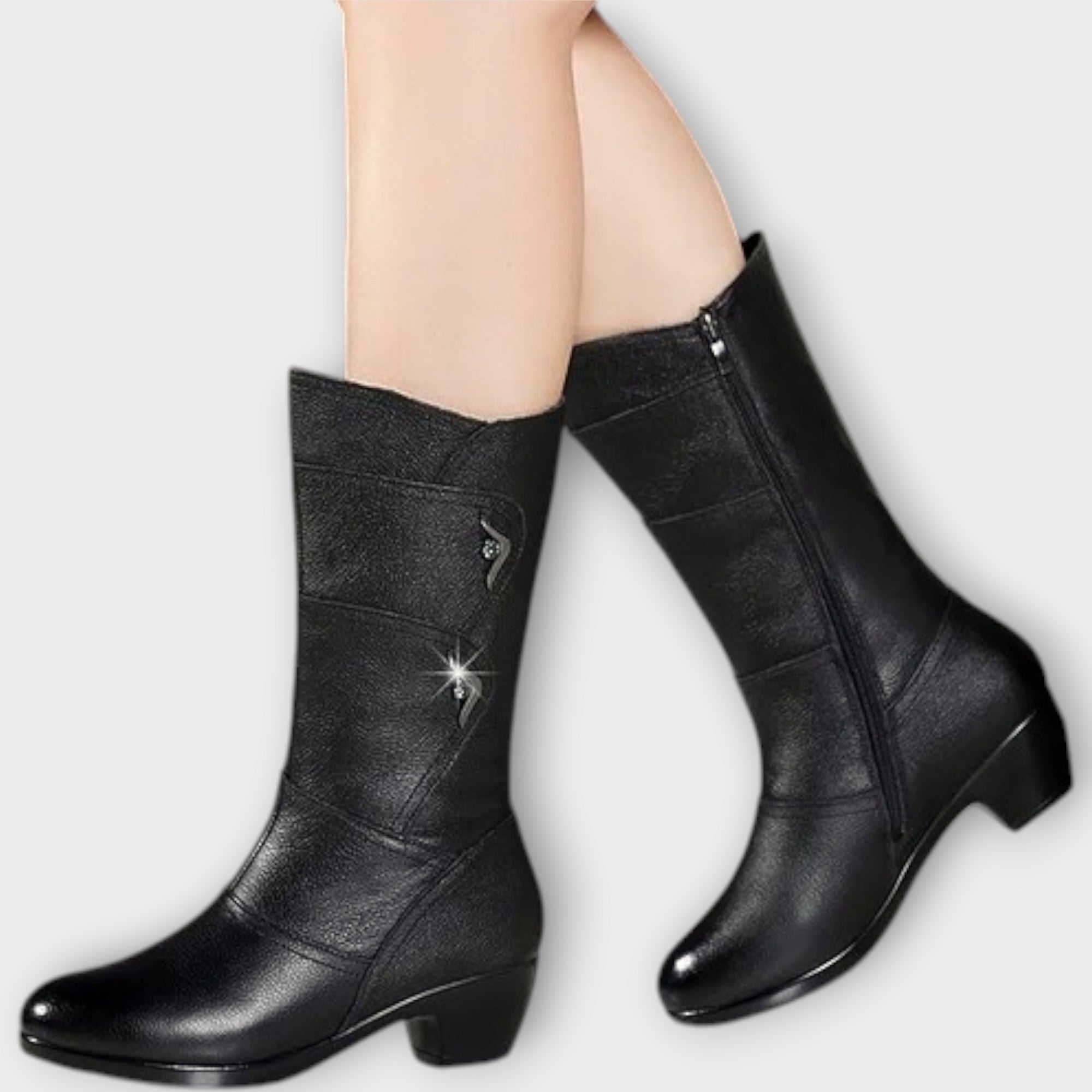 Kozačky S Elegantním Designem A Pohodlným Střihem Pro Styl