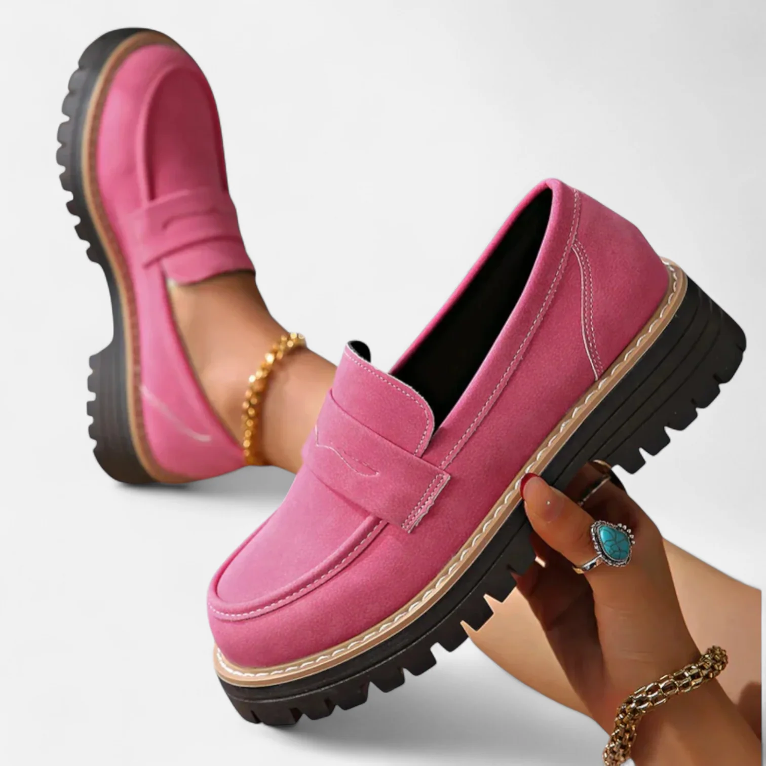 Lena Klasické Loafers Nadčasový Komfort Pro Váš Den