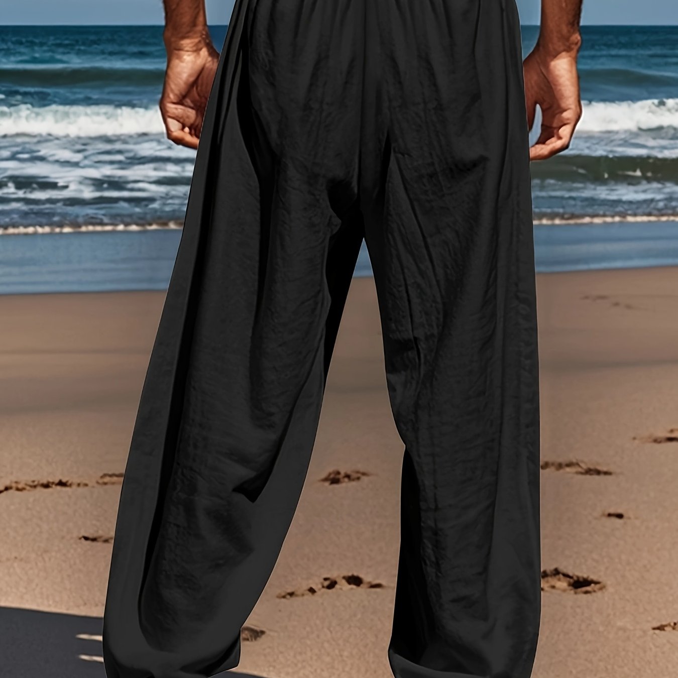 Letní Lněné Kalhoty