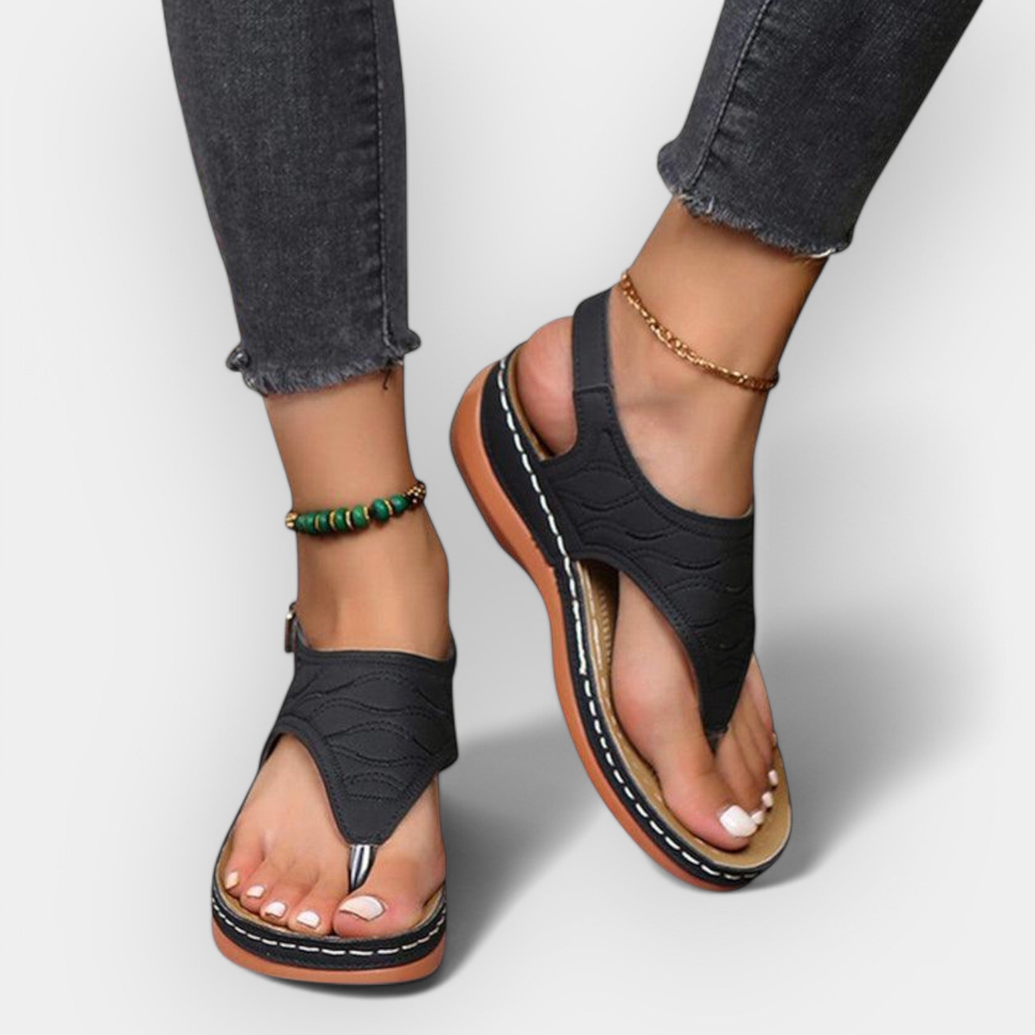 Elegantní Ortopedické Sandály s Ergonomickou Podrážkou