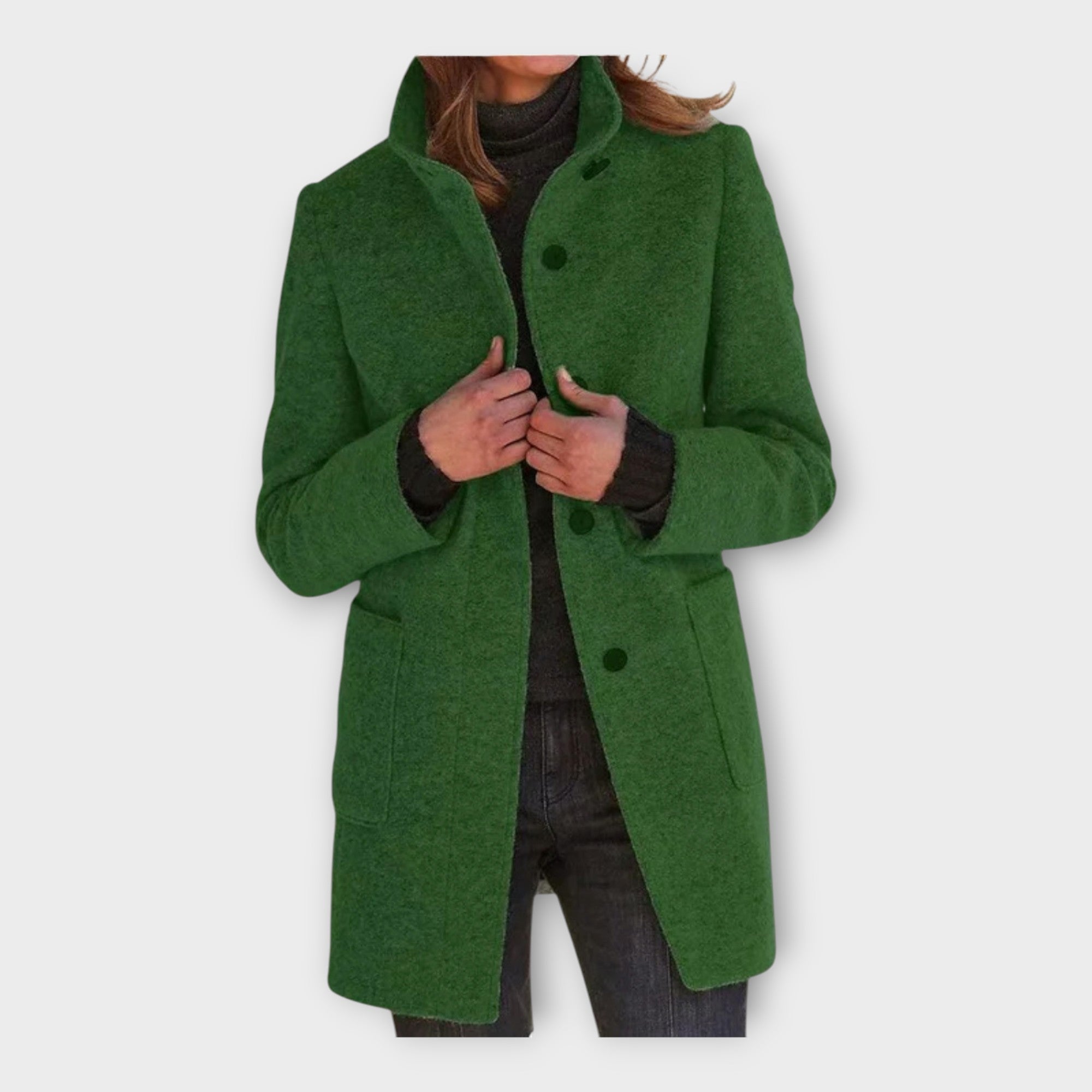 Elegantní Kabát S Nadčasovou Siluetou Pro Příležitosti