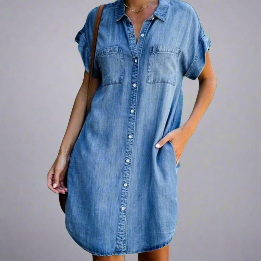 Mini Šaty Z Elastického Materiálu Pro Ženy Pohodlné