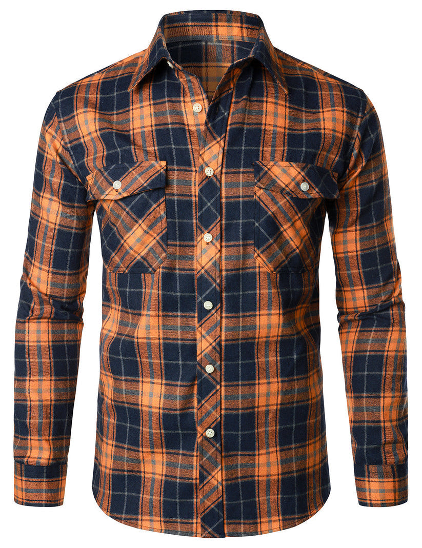 Elegantní Kostková Košile