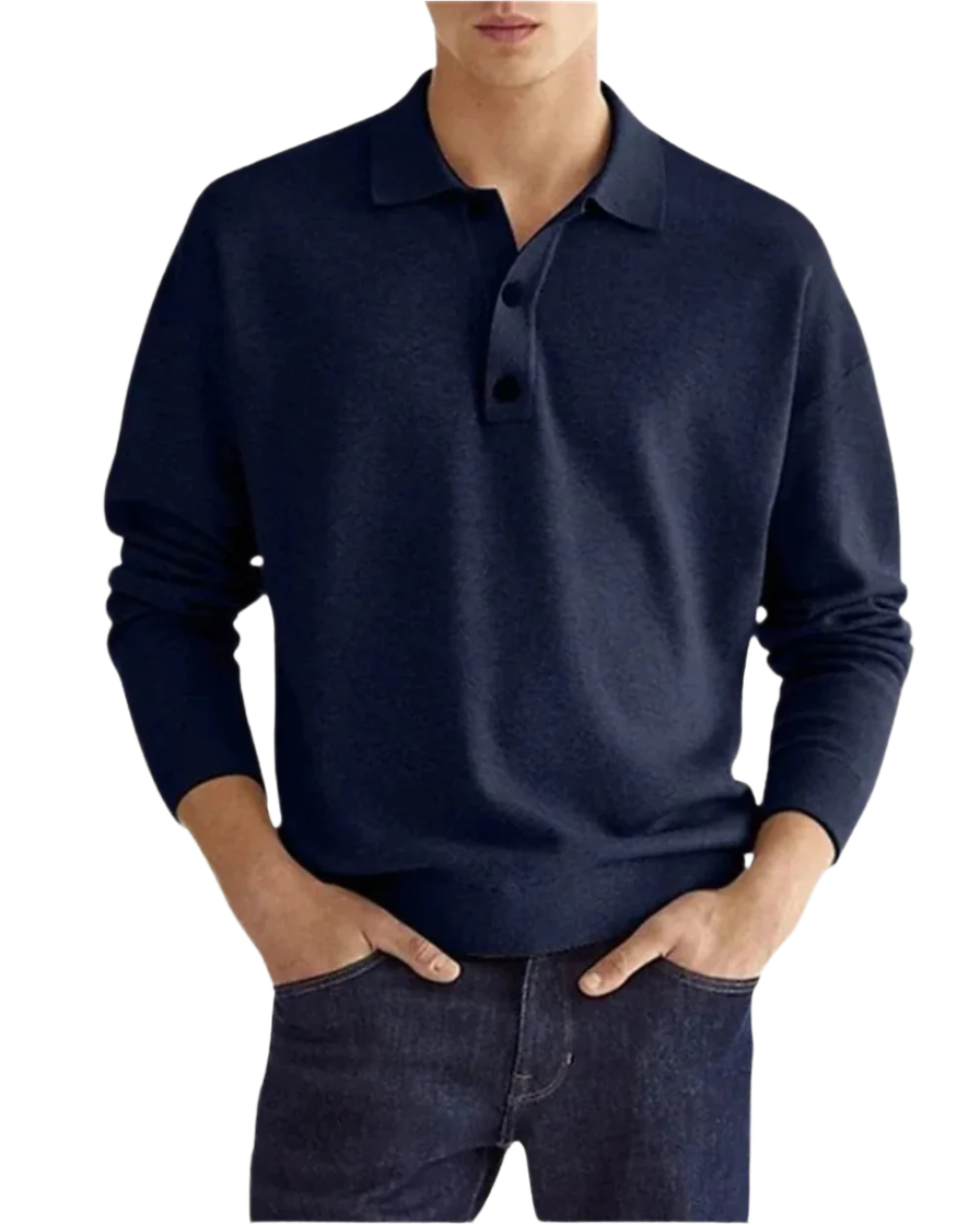 Elegant Polo Sweater