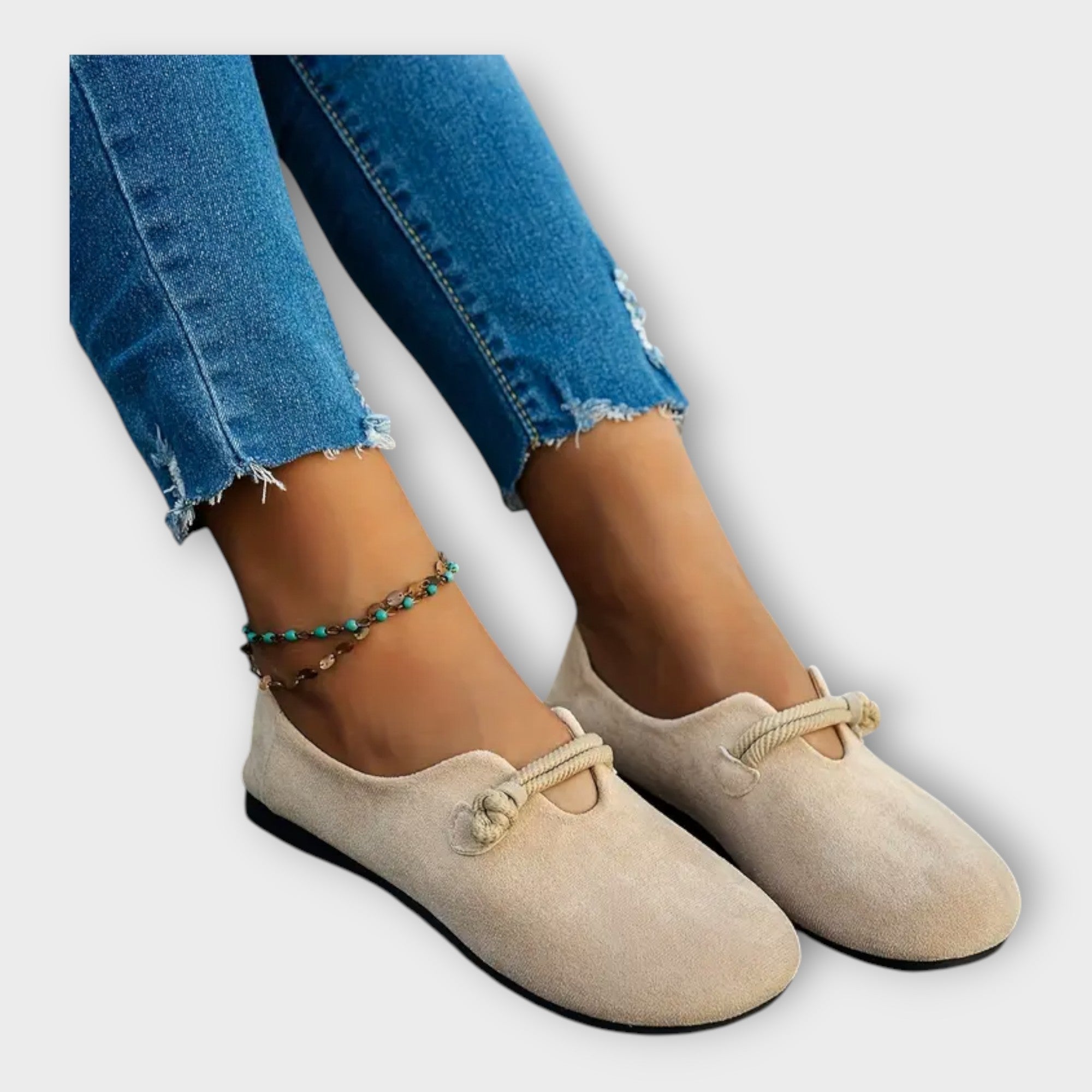 Semišové Boty s Uzlem Pro Elegantní Každodenní Styl