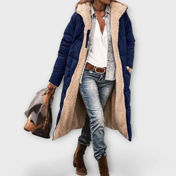 Kora Kabát S Fleecovou Podšívkou Teplý Izolovaný Do Zimy