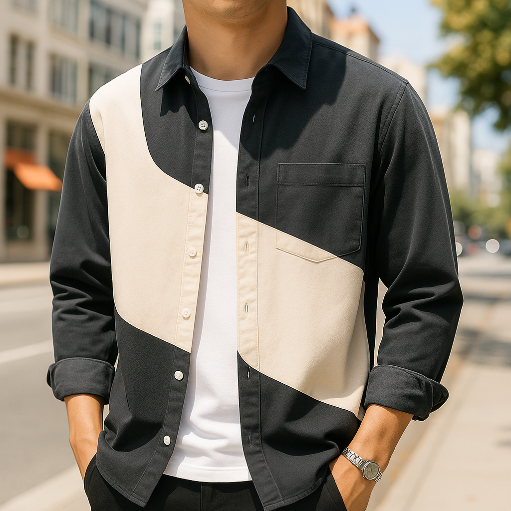 Dvoubarevná Košile