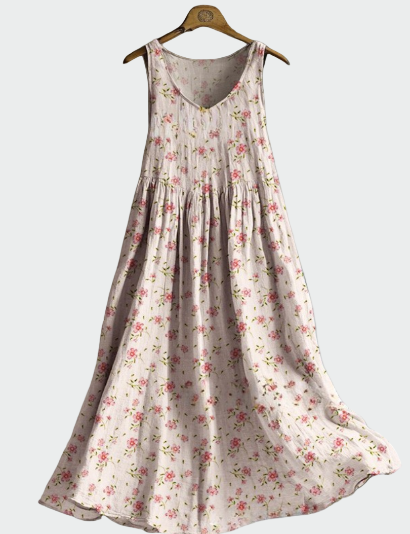 Květinové Midi Šaty S Pestrým Vzorem A Letní Eleganci