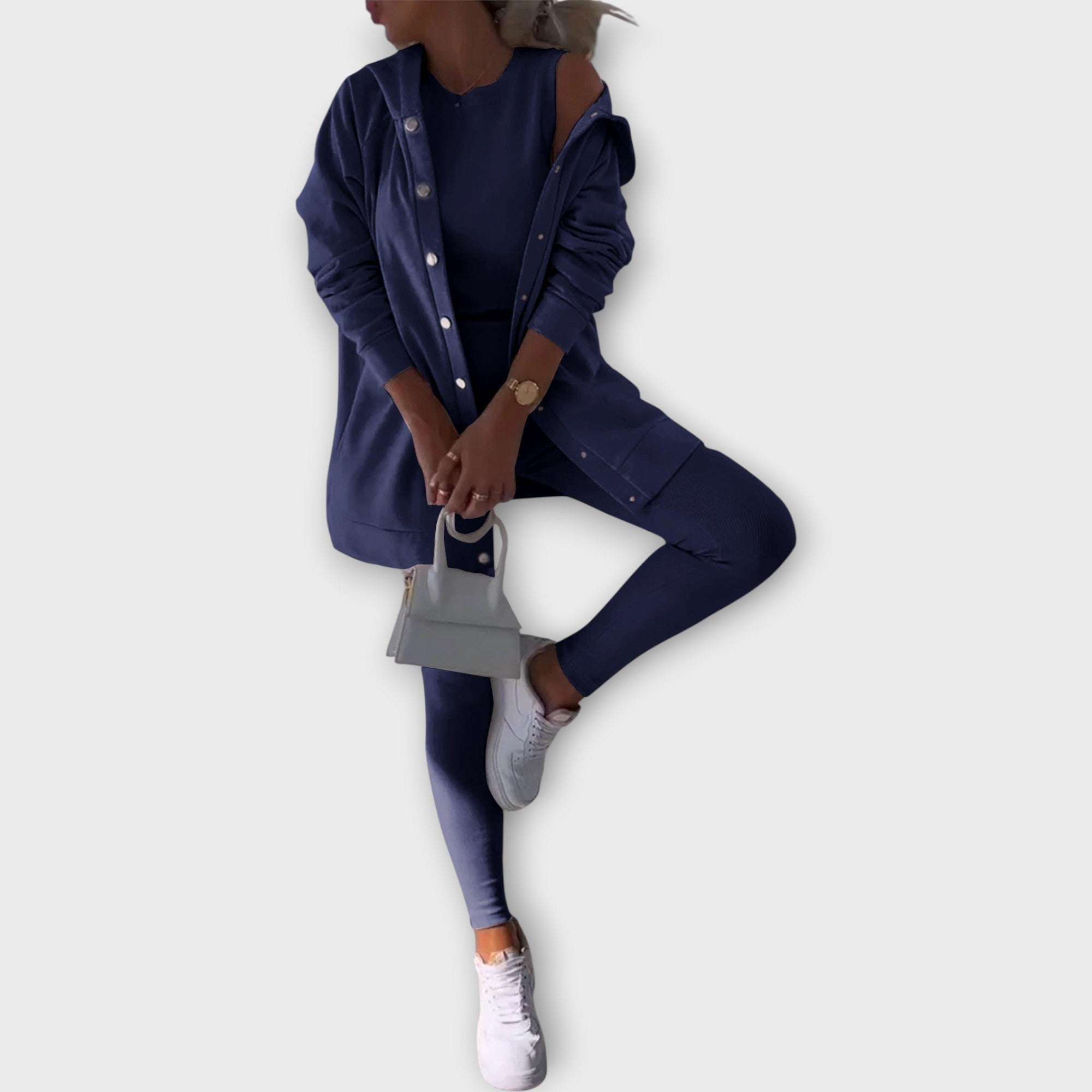 Set Loungewear S Moderní Estetikou A Volným Střihem