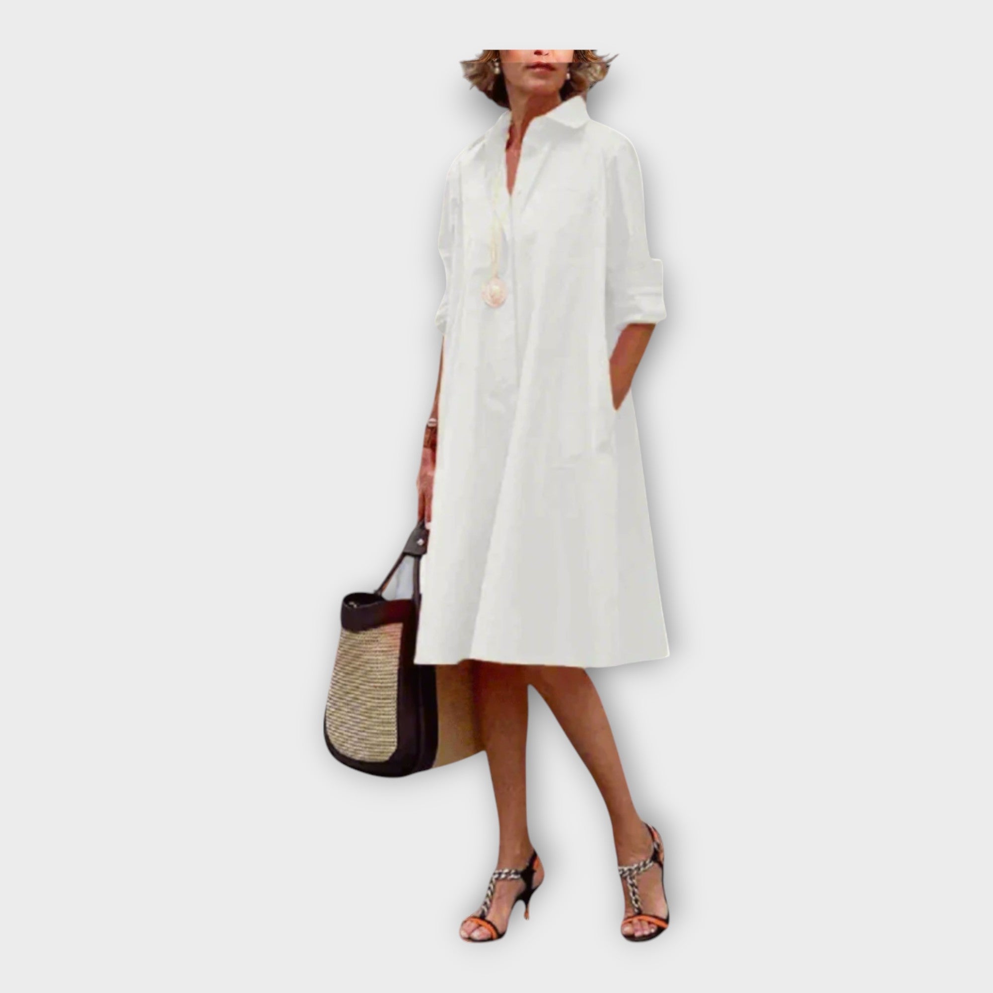 Elegantní Polo Šaty z Prémiového Materiálu Pro Jaro