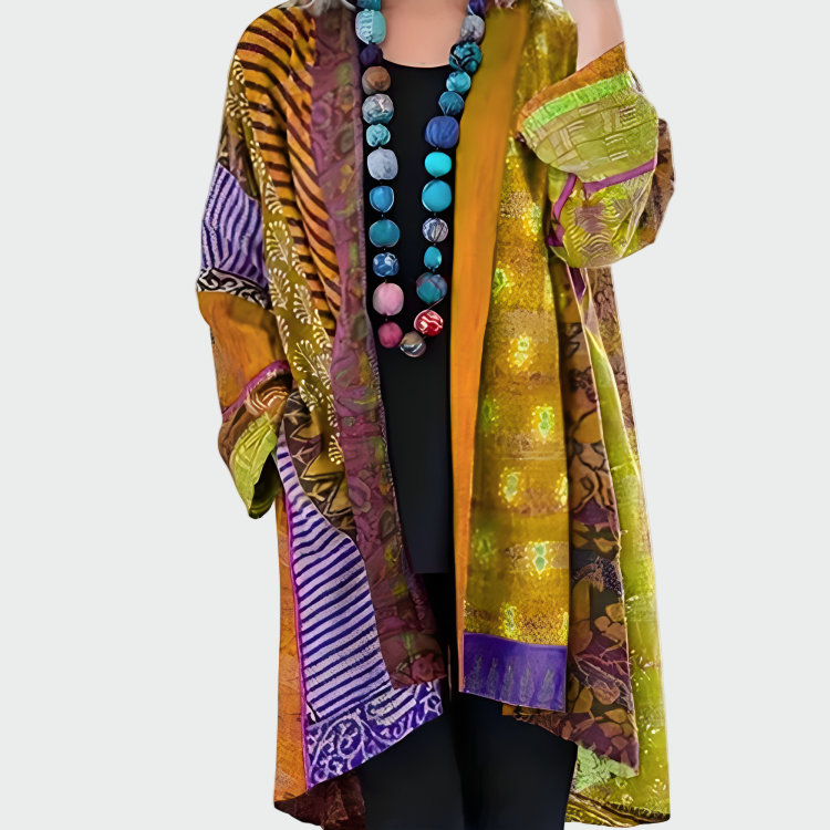 Elegantní Boho Kardigan Pro Ženy Ve Stylu Kimono Lehký