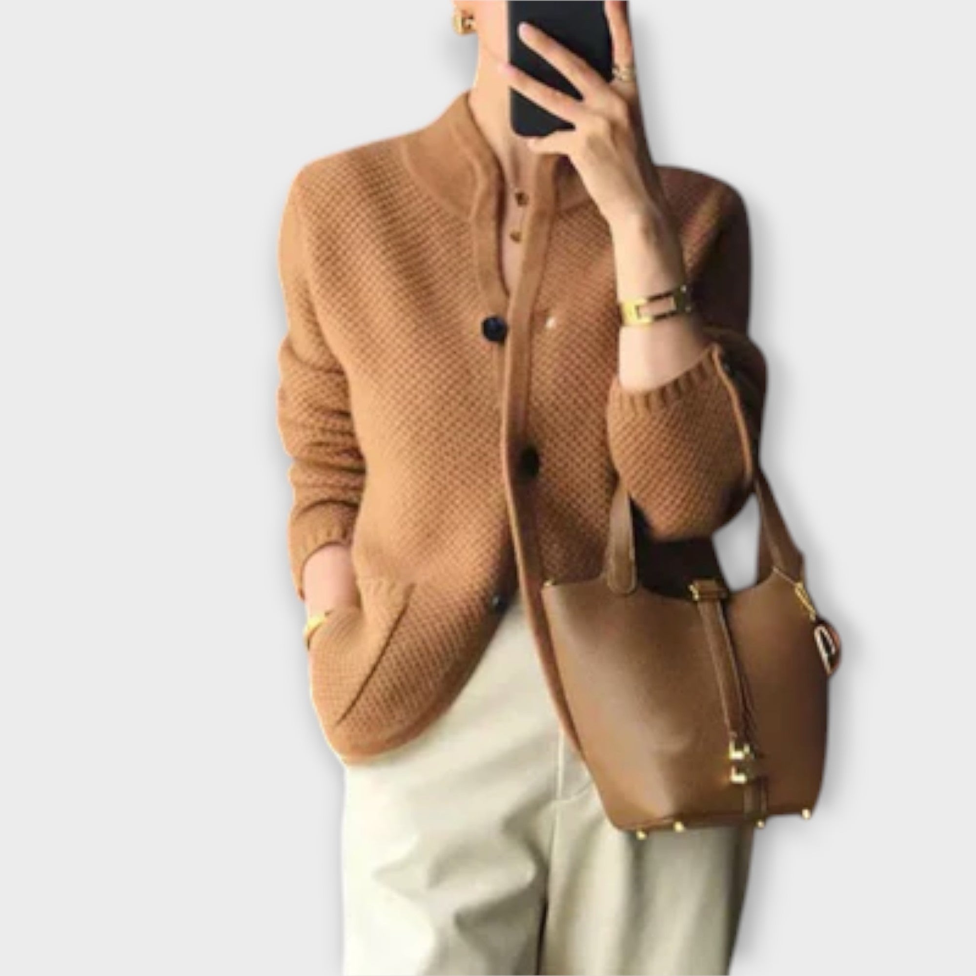 Alissa Pohodlný a Stylový Elegantní Kardigán pro Každý Den