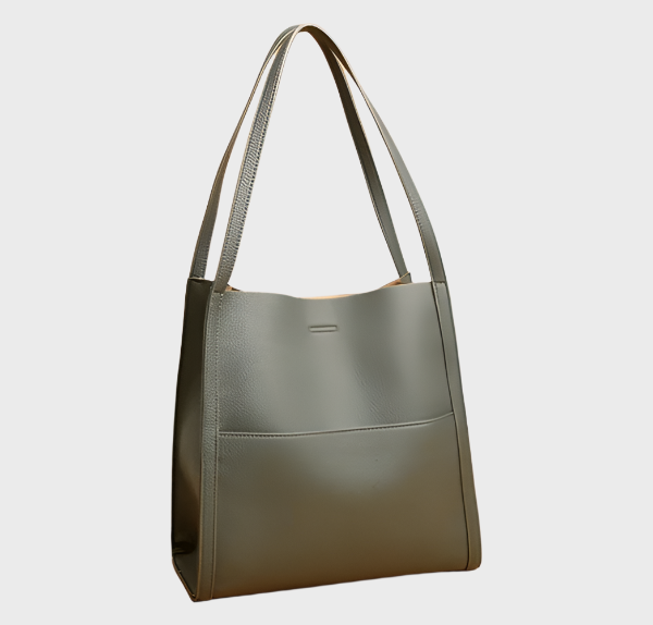 Klasická Kožená Taška Na Rameno Každodenní Elegantní Použití