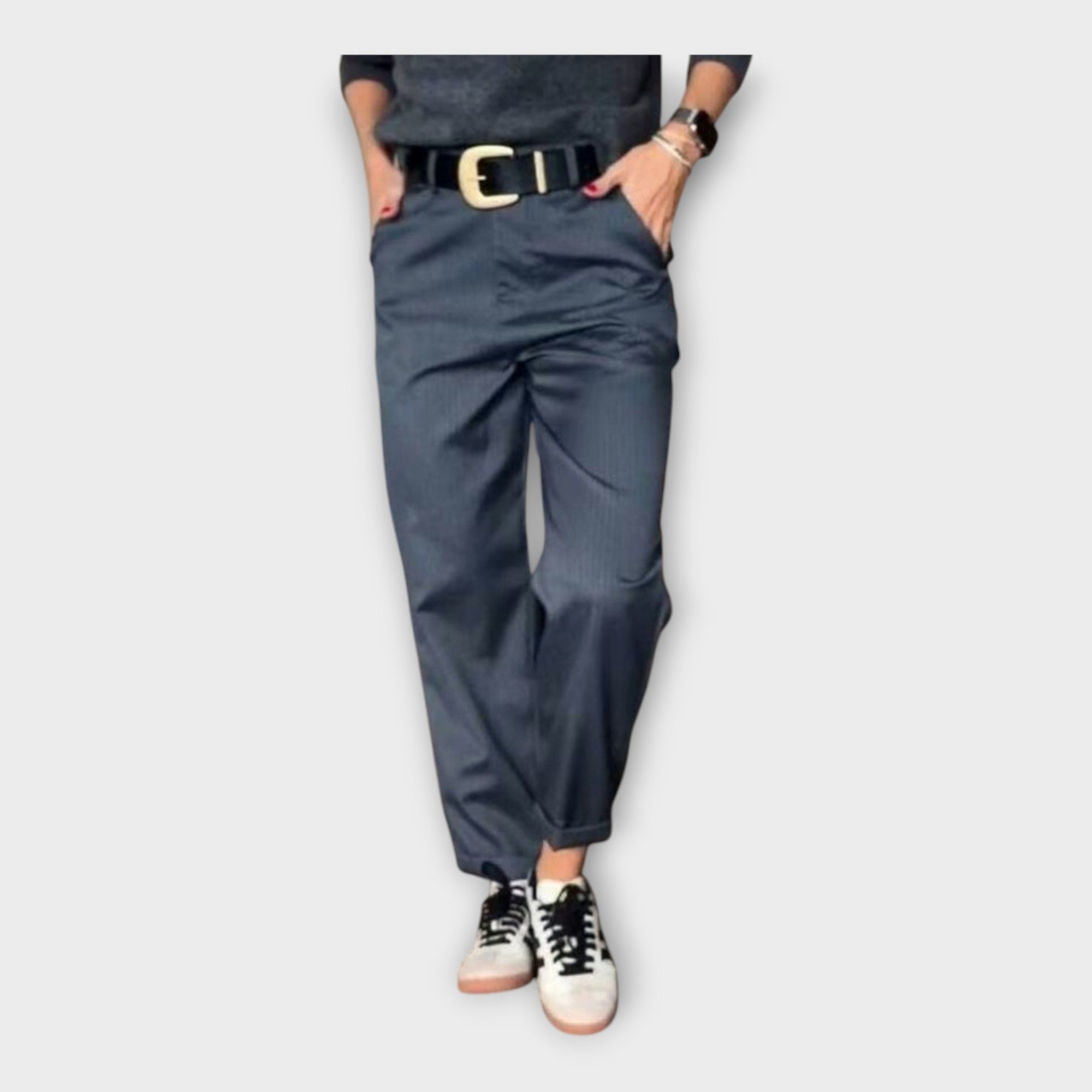 Elegantní Kalhoty se Volnou Linií Pro Váš Styl Vzhled