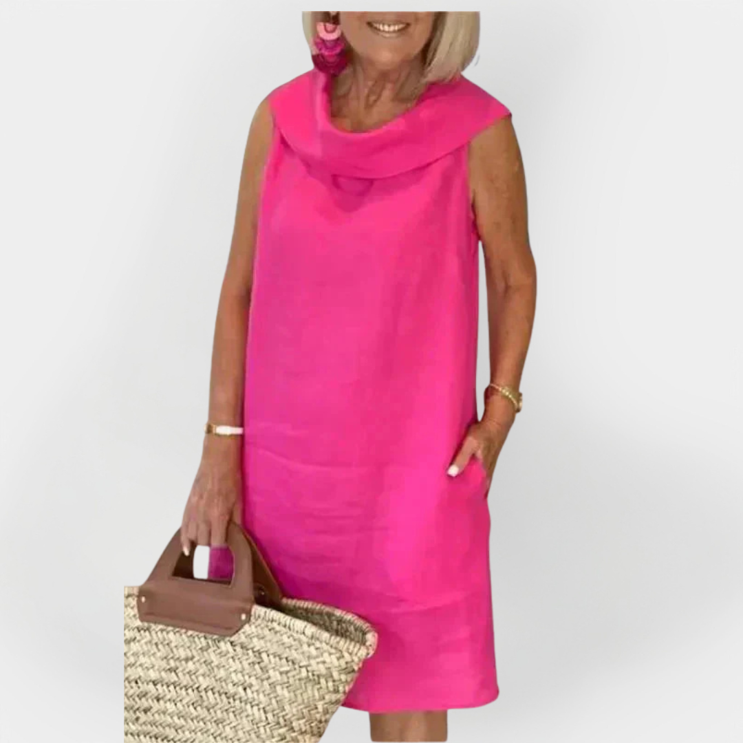 Dámské Šaty S Límem Pro Elegantní Denní Vzhled Každodenní