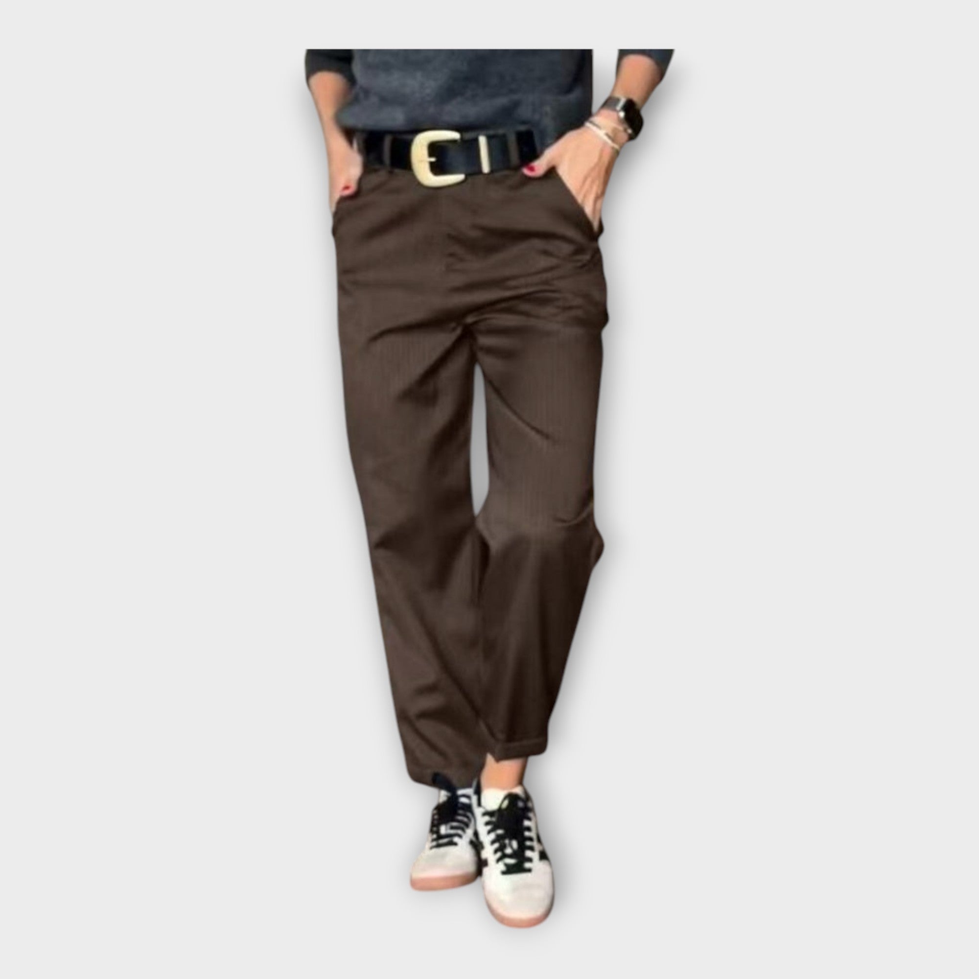 Elegantní Kalhoty se Volnou Linií Pro Váš Styl Vzhled