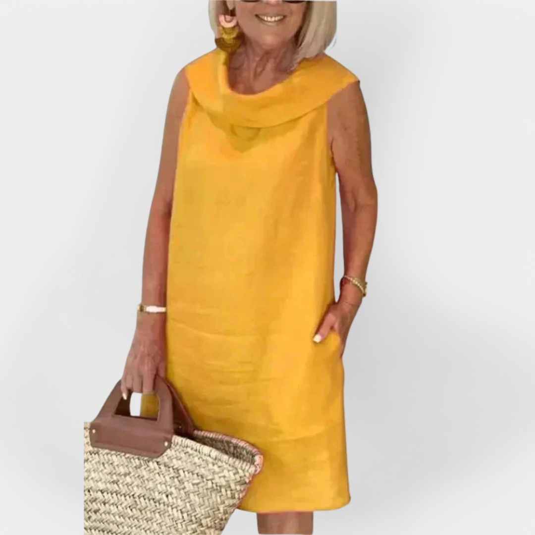 Dámské Šaty S Límem Pro Elegantní Denní Vzhled Každodenní