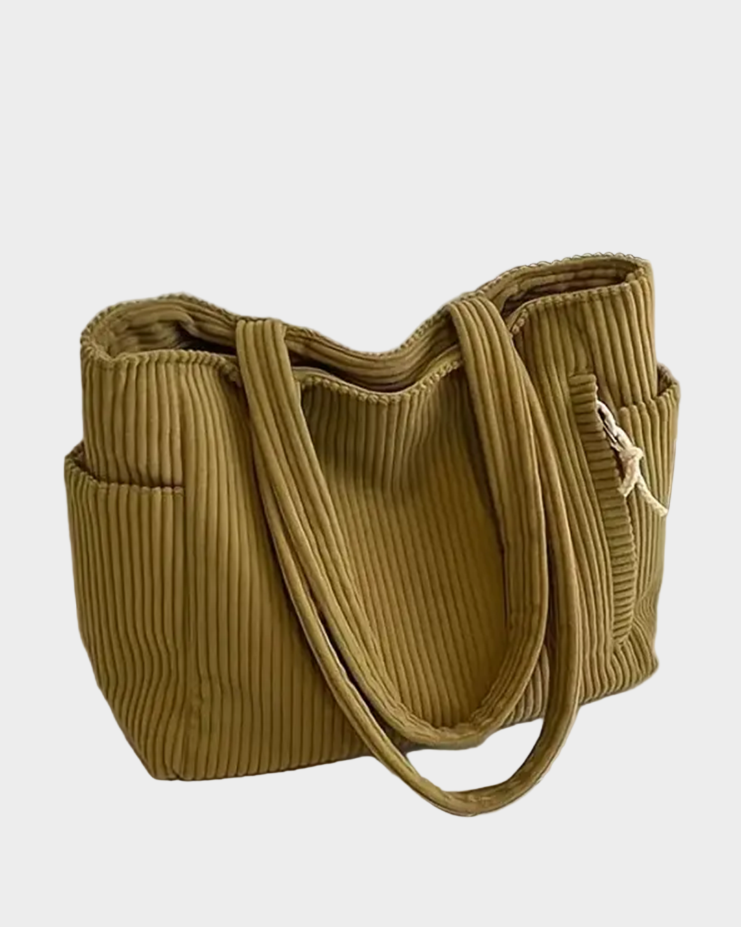 Elegantní Zelená Moderní Taška přes Rameno Detailem Šňůry