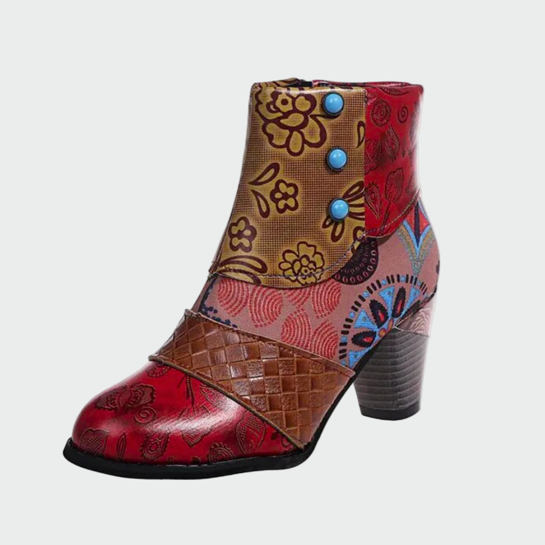 Dámské Ortopedické Nepromokavé Boty Boho Chic Design