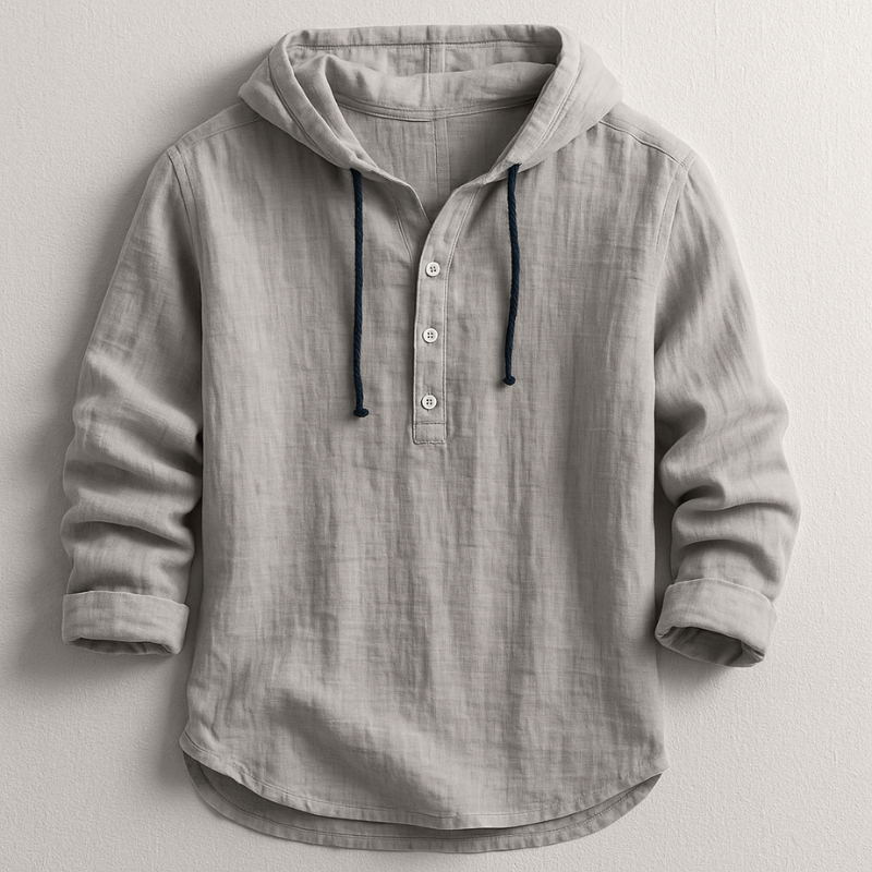 Elegant Hooded Shirt