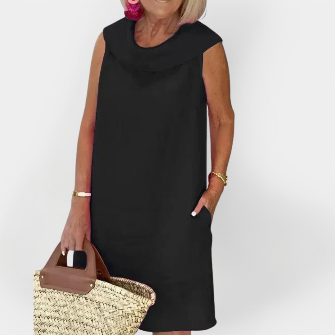 Dámské Šaty S Límem Pro Elegantní Denní Vzhled Každodenní