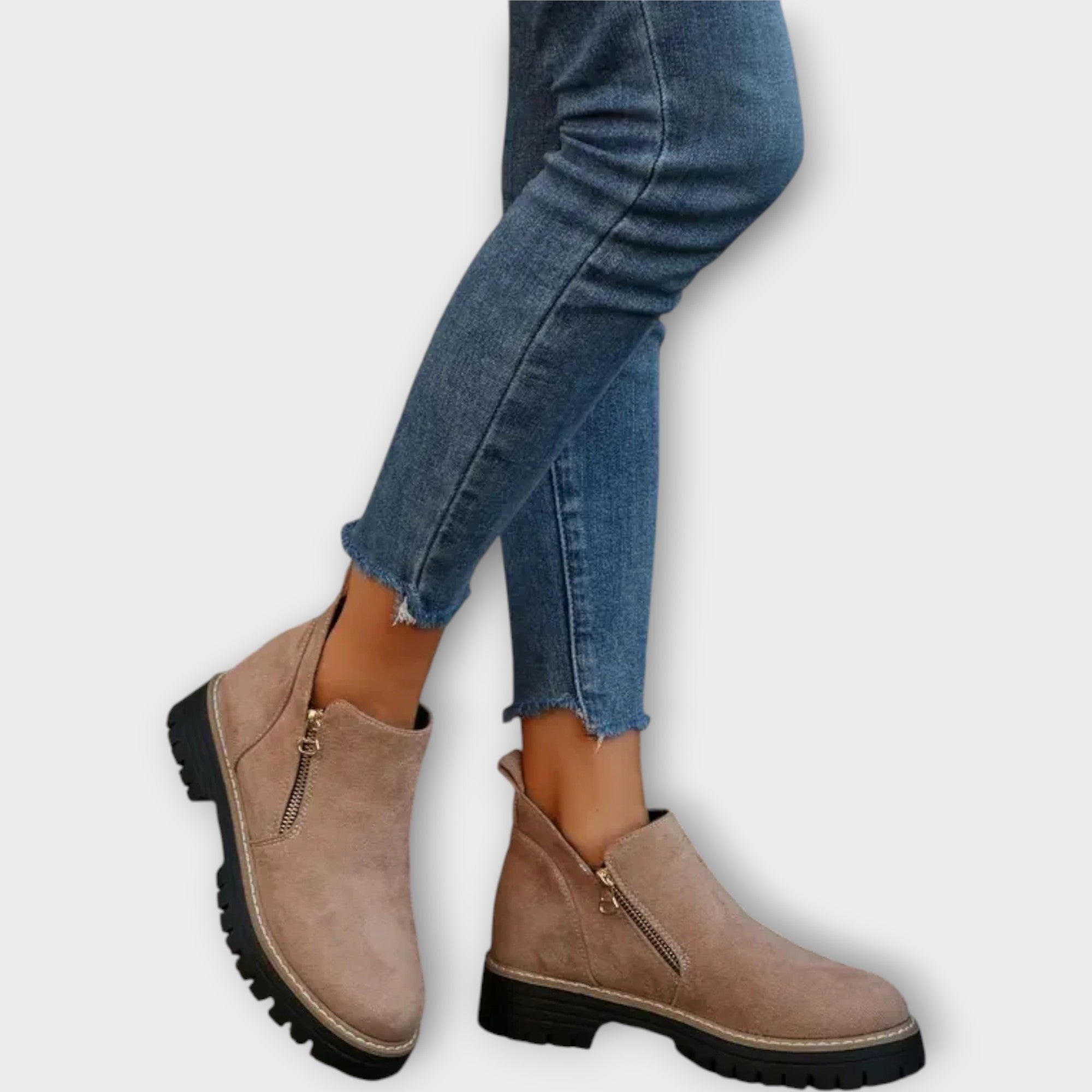 Kotníčkové Boty S Elegantním Designem A Pohodlným Nošením
