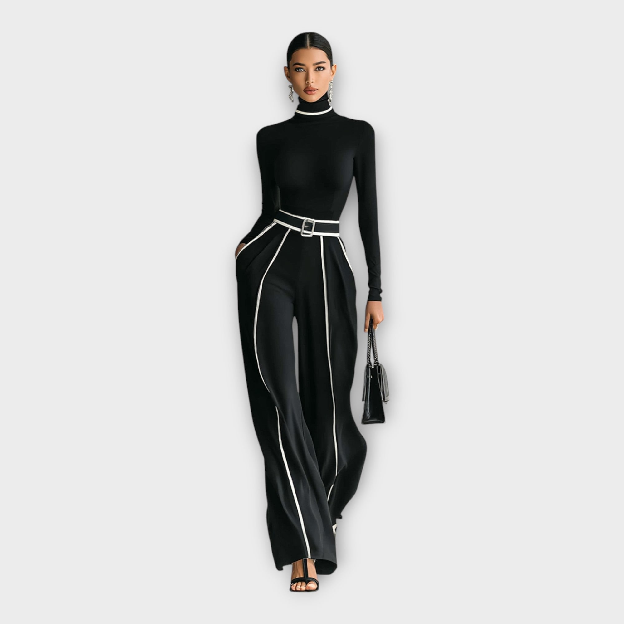 Elegantní Overal Minimalistickou Estetikou Pro Všední Nošení