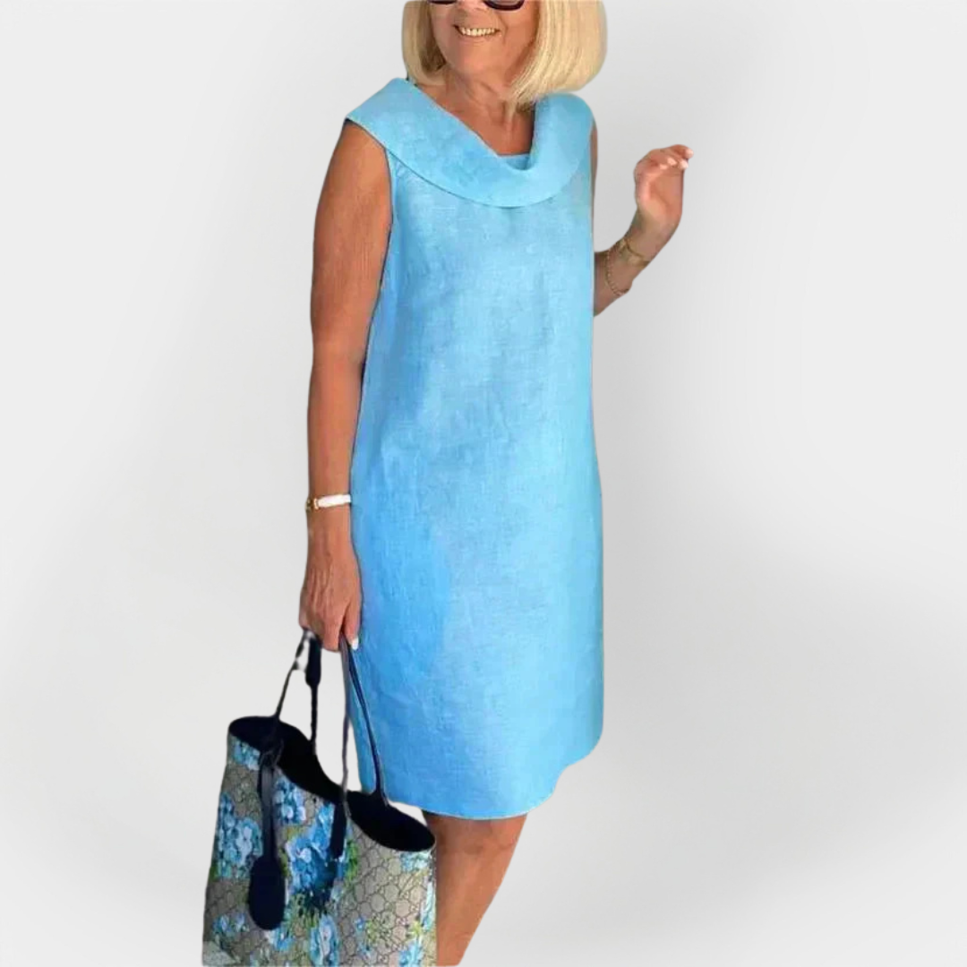 Dámské Šaty S Límem Pro Elegantní Denní Vzhled Každodenní