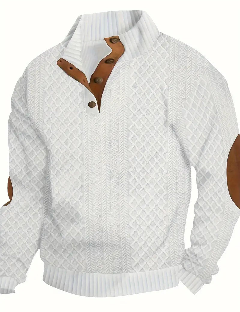 Elegant Button Sweater