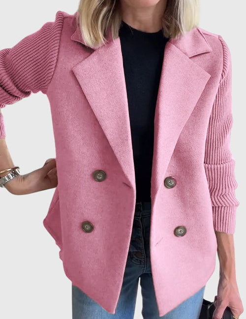 Elegantní Lněné Sako Béžové pro Casual Chic Styl Letní