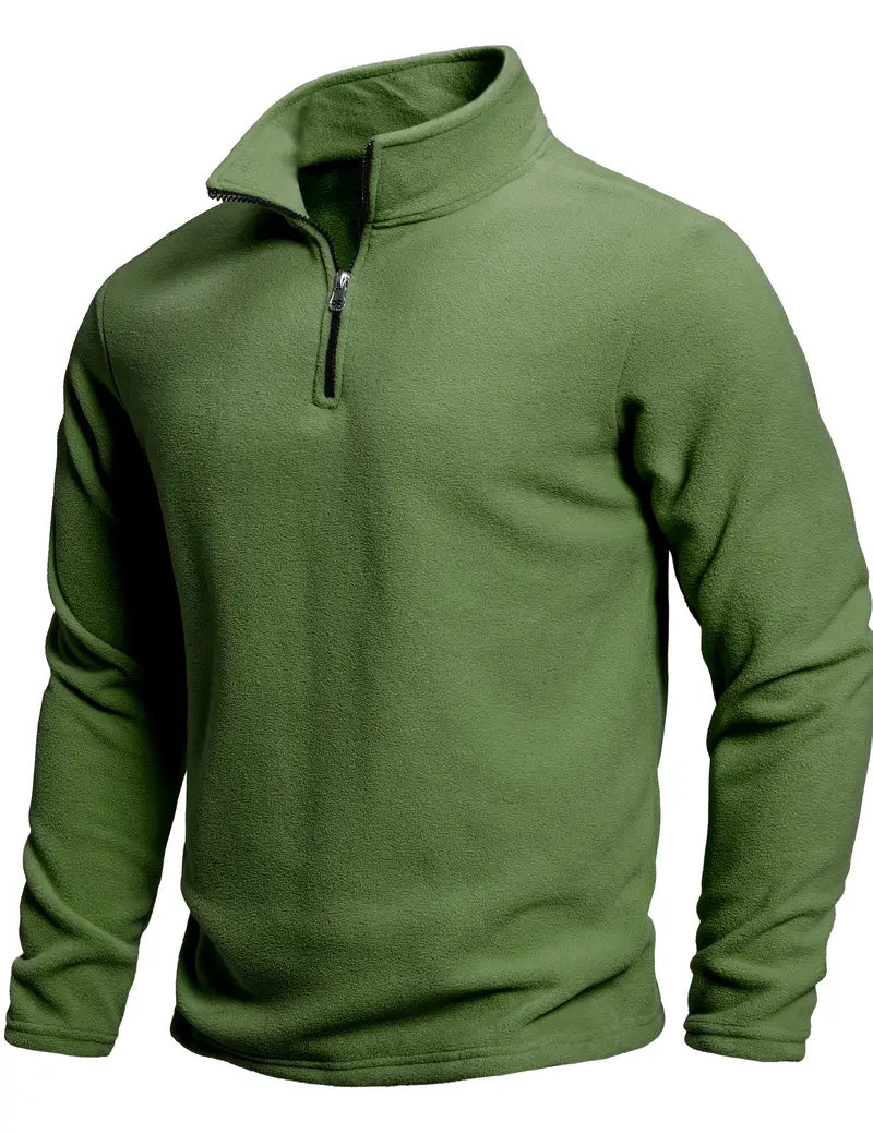 Long Sleeve Zip Sweater