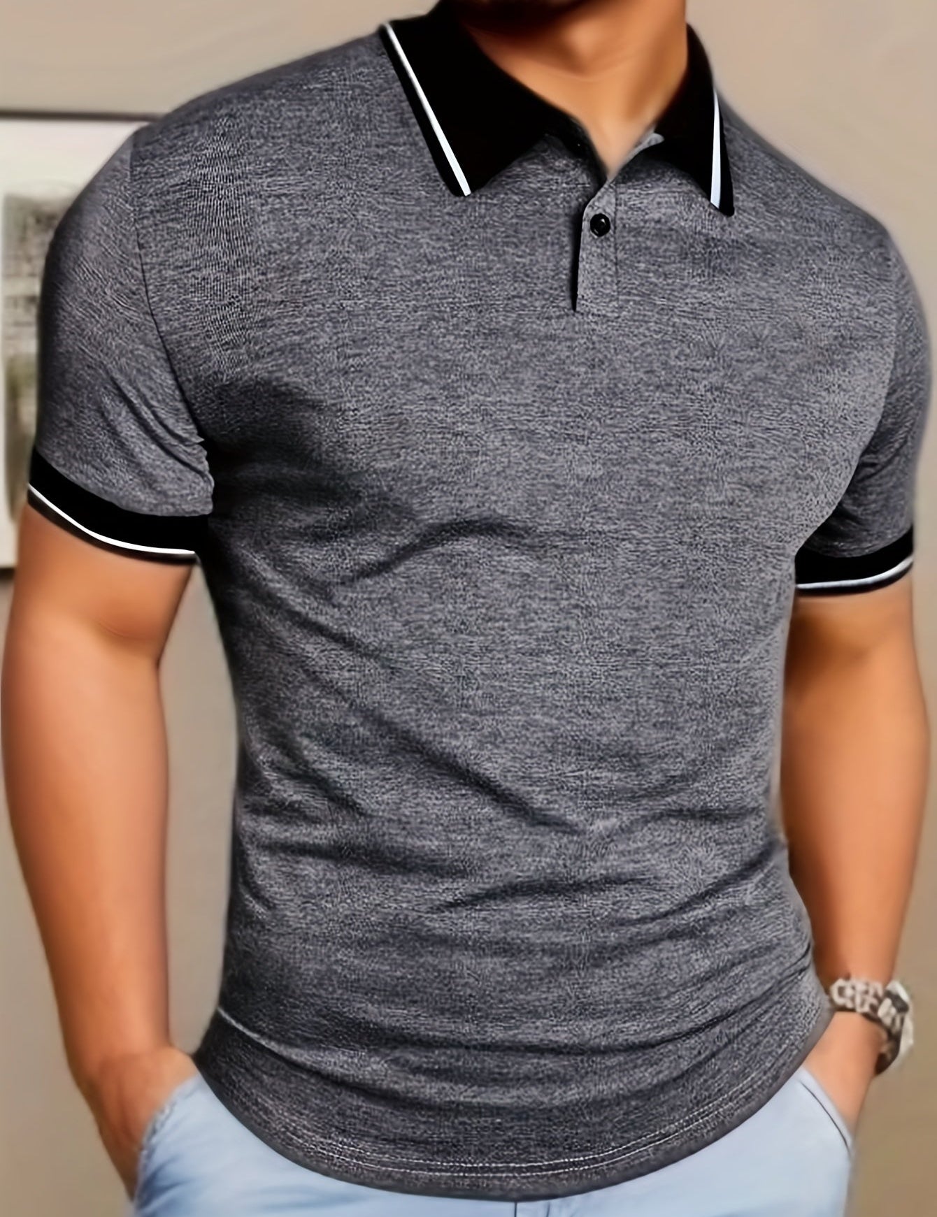 Pánské Polo Tričko Casual