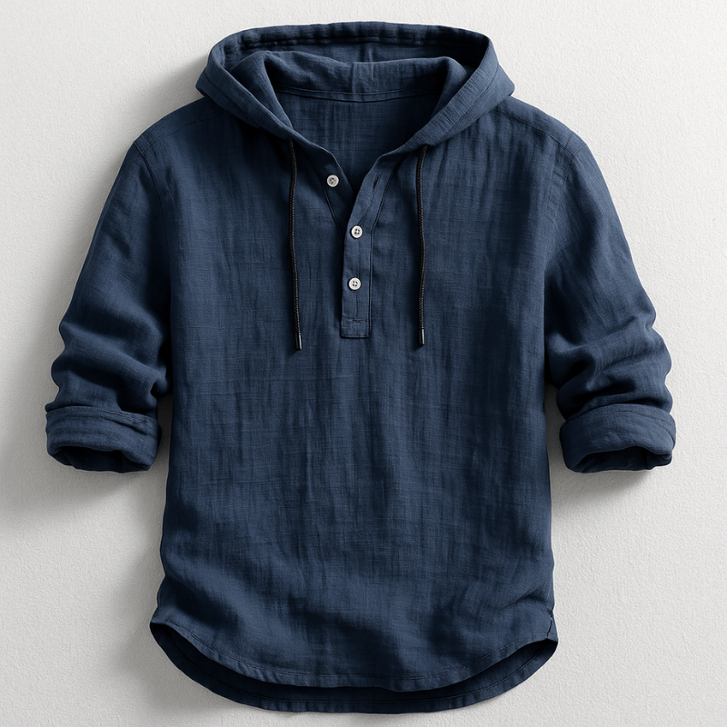 Elegant Hooded Shirt
