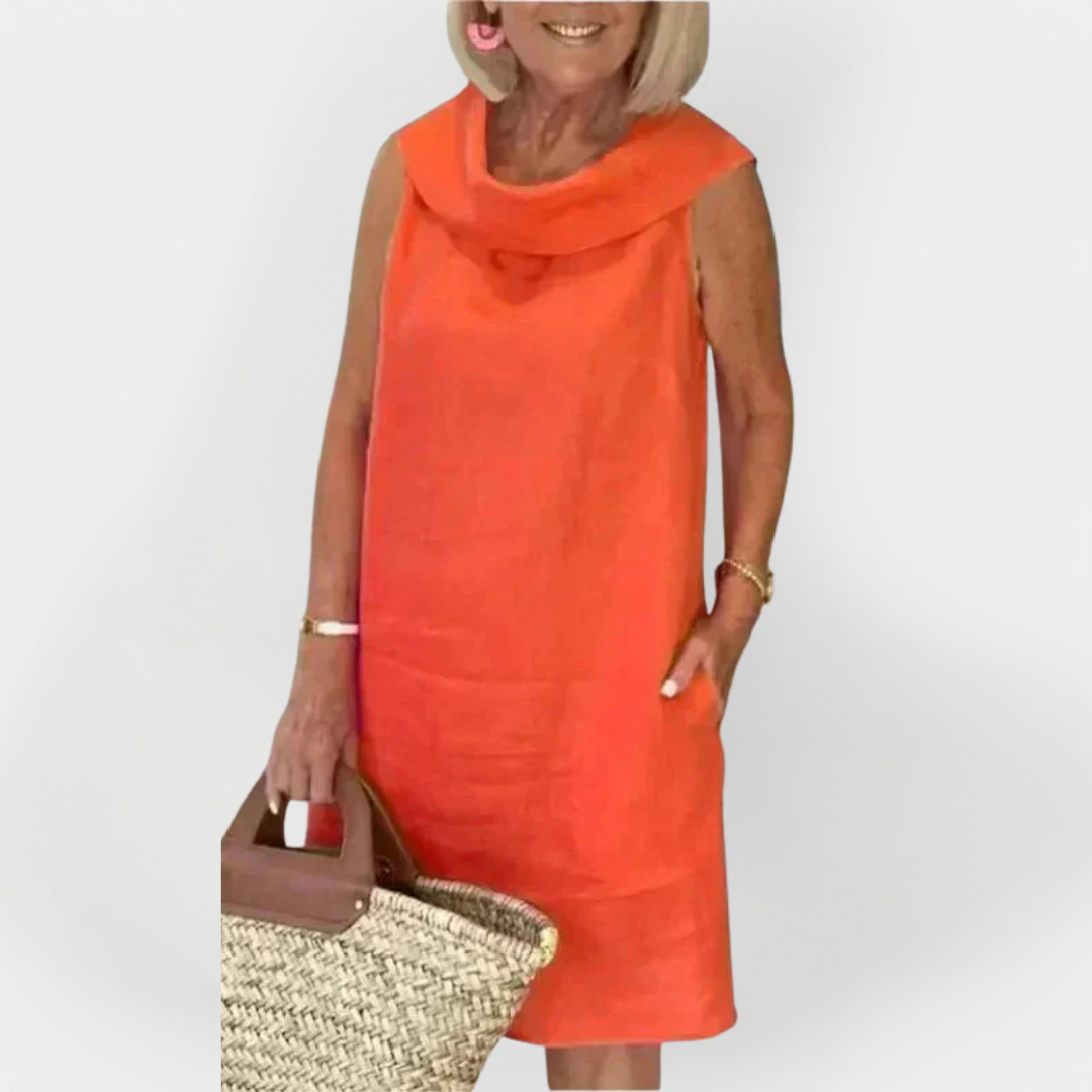 Dámské Šaty S Límem Pro Elegantní Denní Vzhled Každodenní