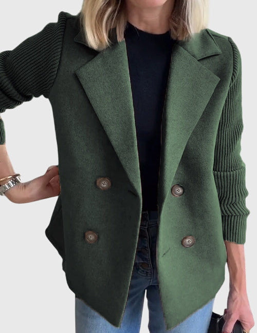 Elegantní Lněné Sako Béžové pro Casual Chic Styl Letní