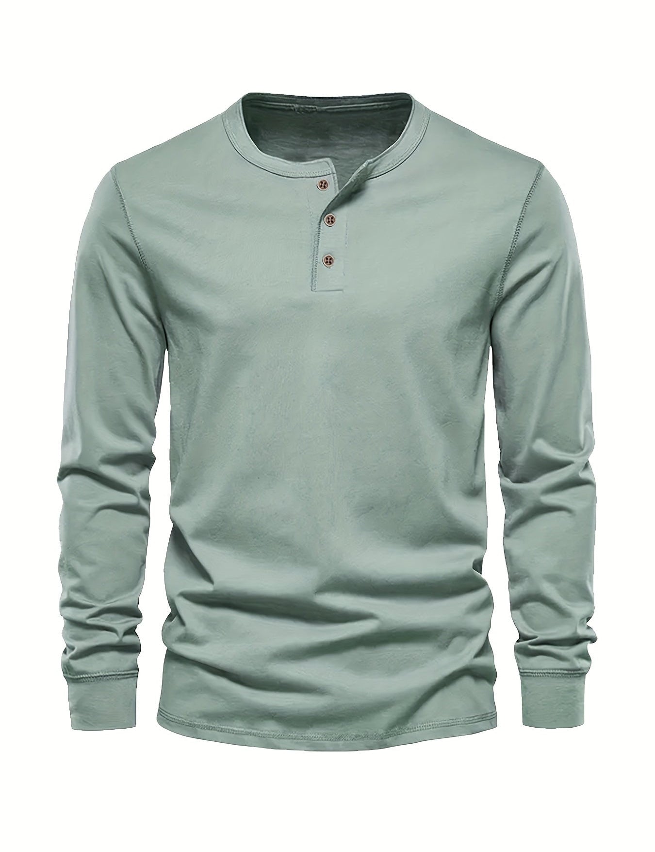 Henley Tričko Pro Muže