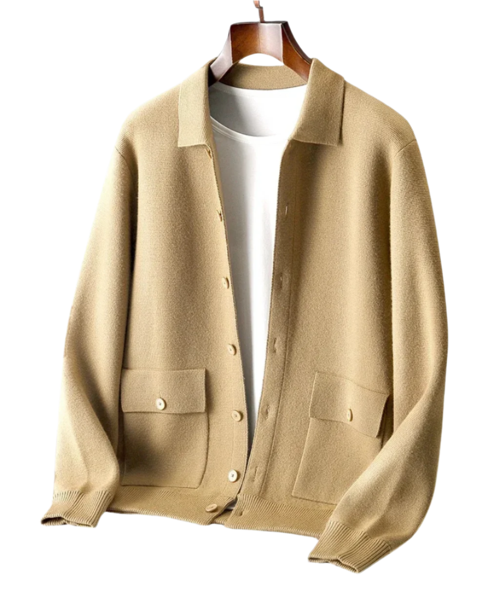 Janus Merino Wool Cardigan