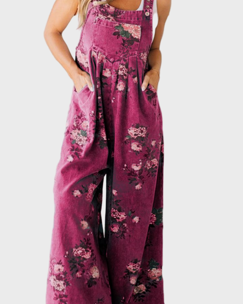 Džínový Overal Pro Každodenní Nošení S Volným Střihem