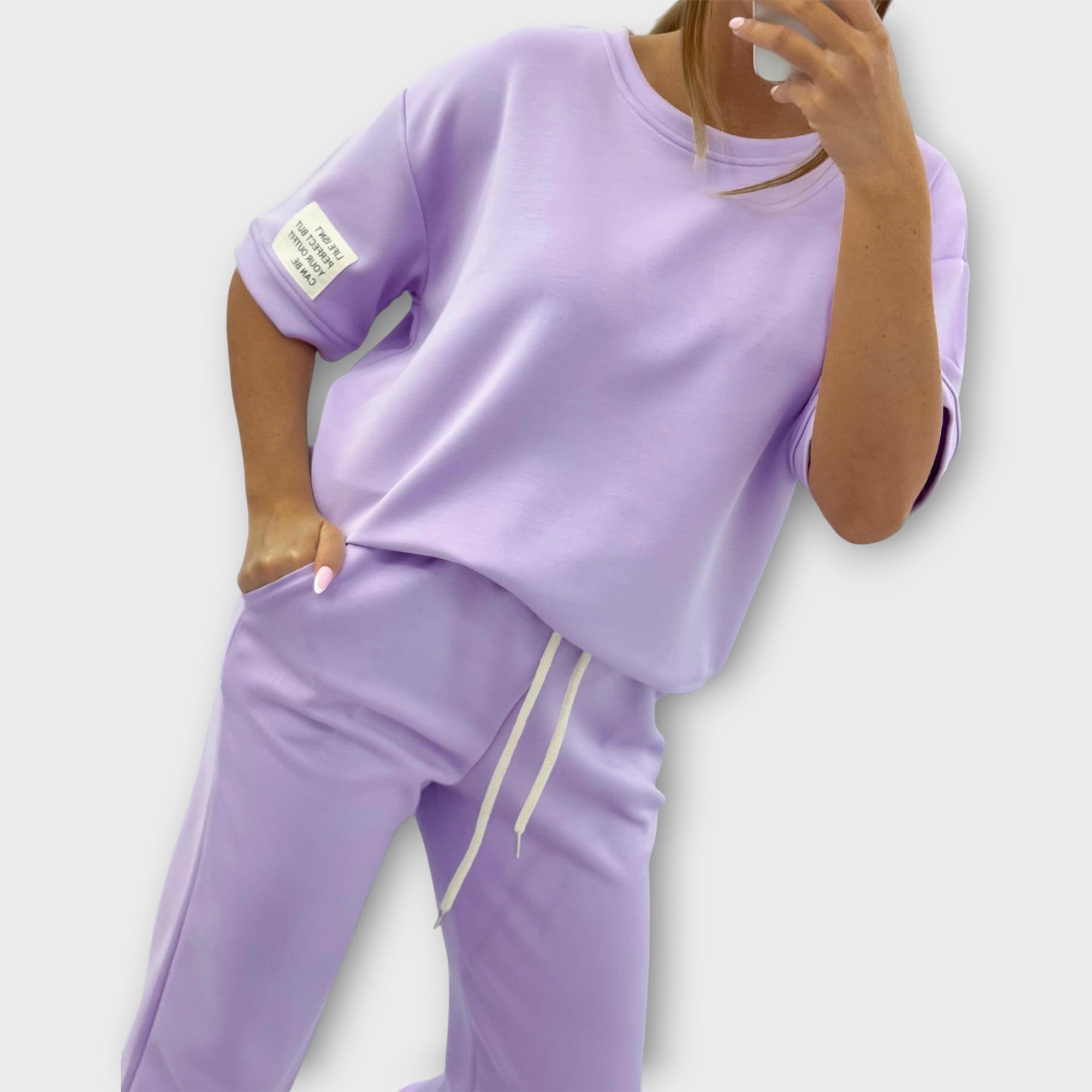 Set Loungewear S Volným Střihem Pro Pohodlí A Stylu