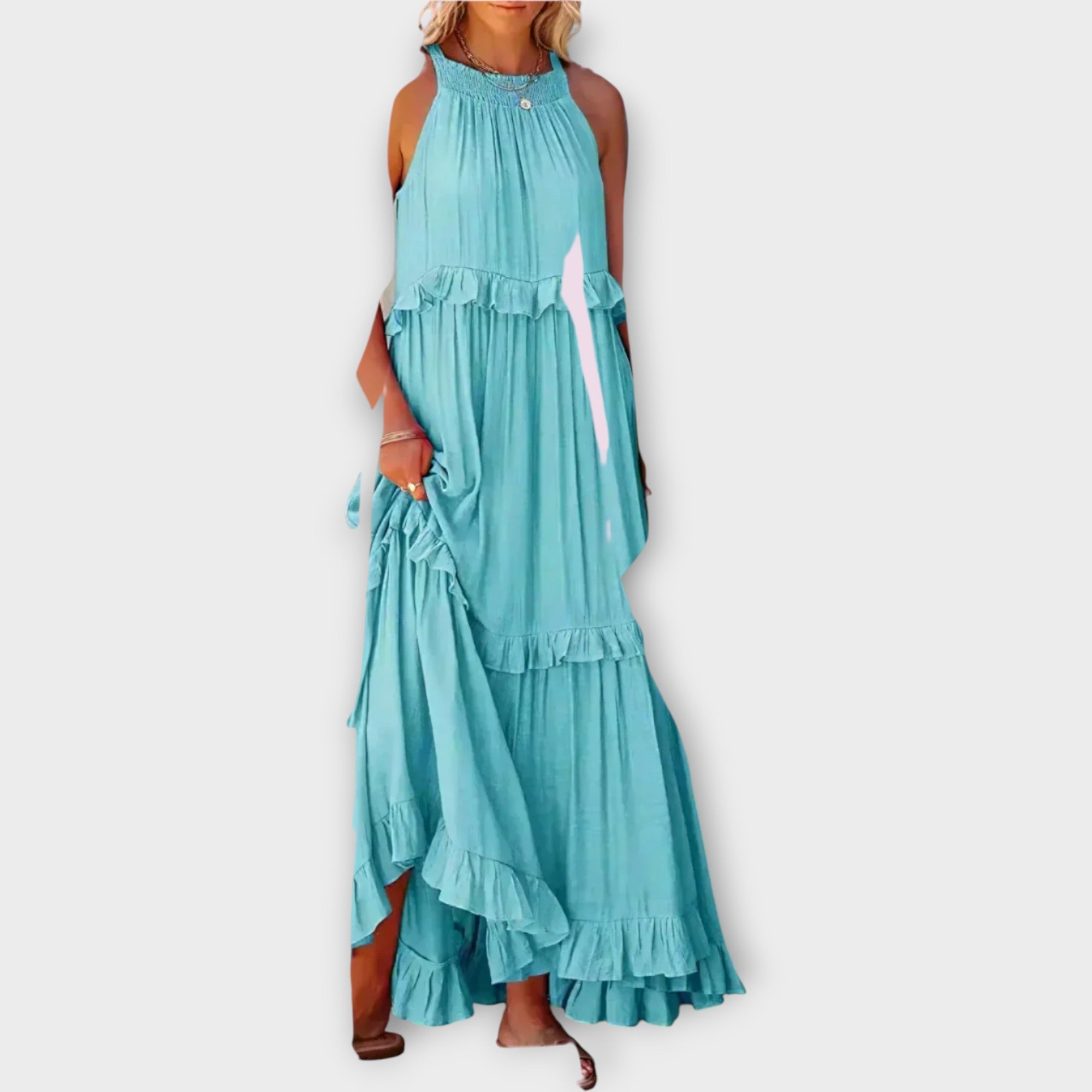 Šaty S Tenkými Ramínky A Elegantním Střihem Letní Výlety
