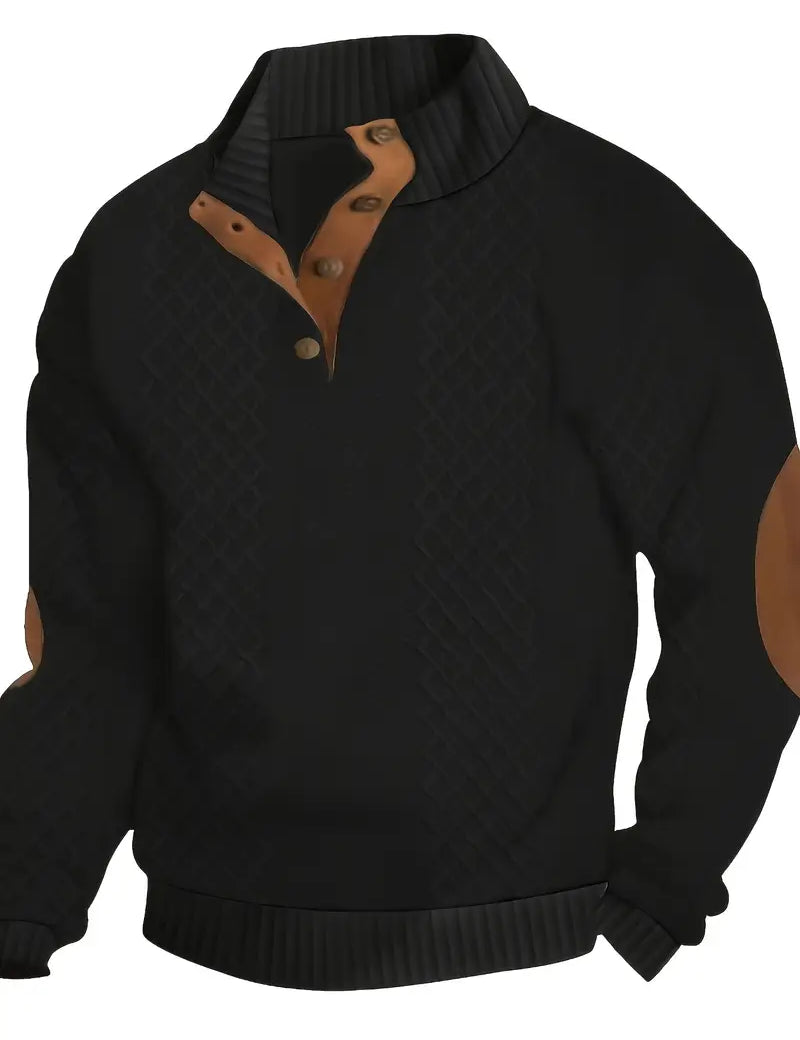 Elegant Button Sweater