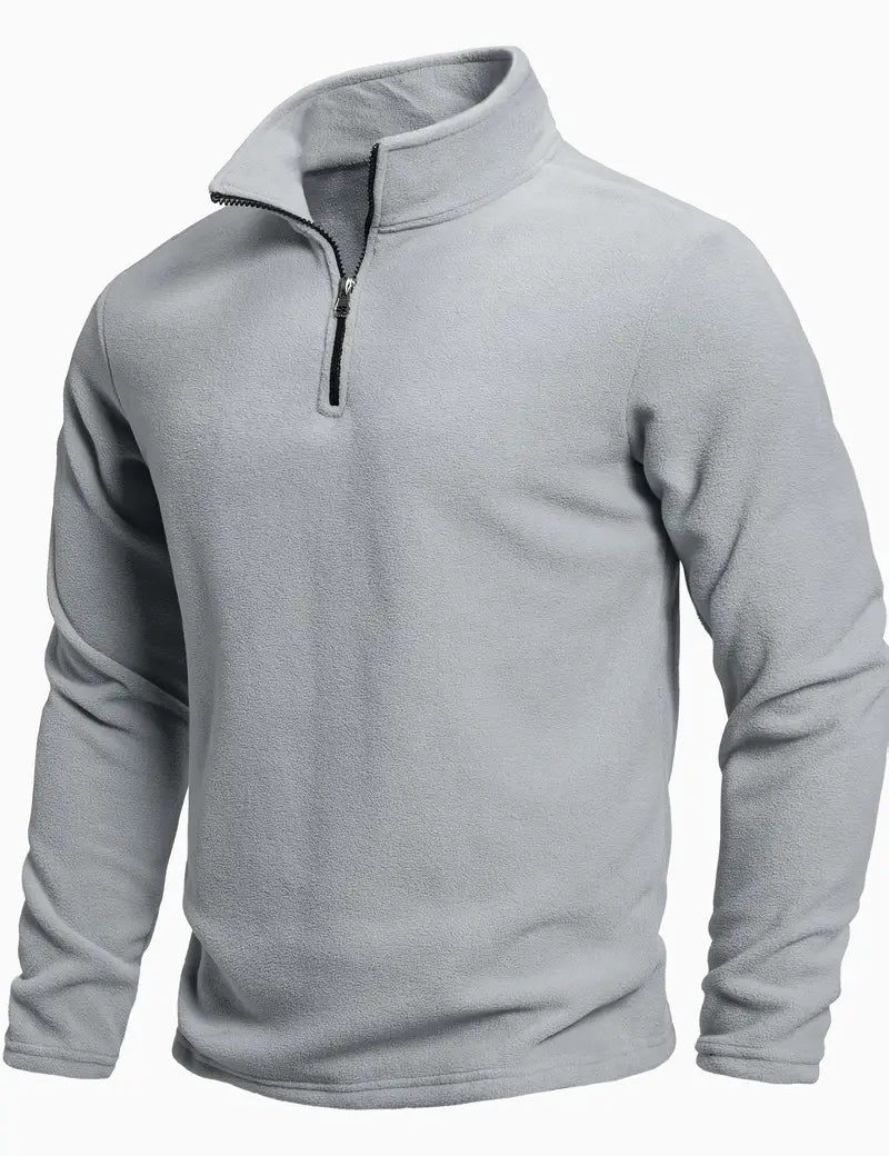 Long Sleeve Zip Sweater