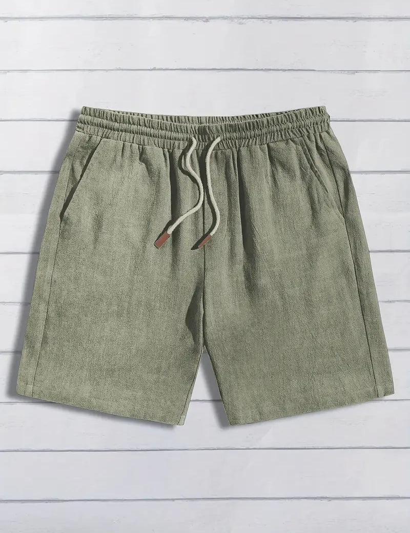 Pánské Lněné Šortky