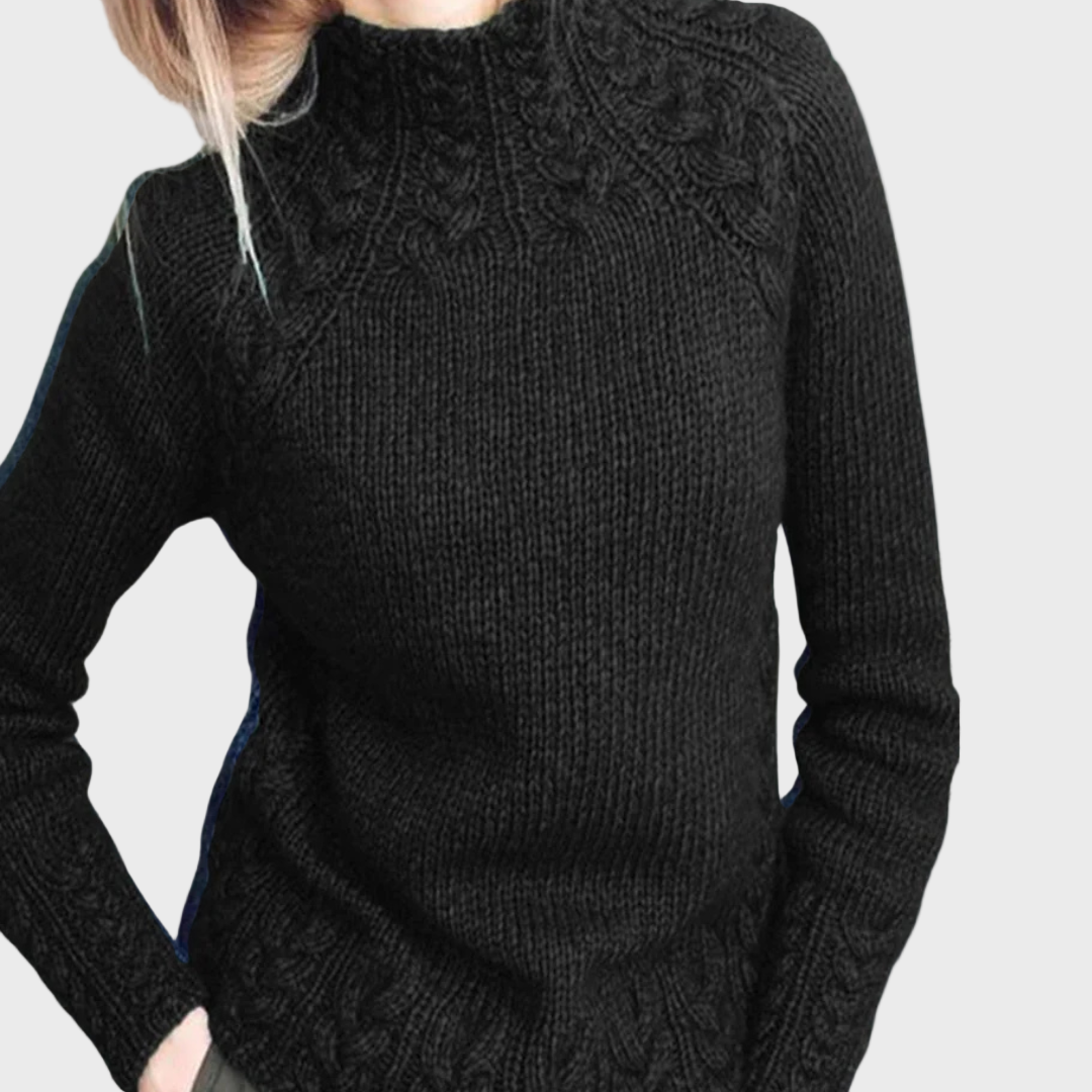 Elegantní Pletený Rolák Pro Každodenní Nošení Pohodlí