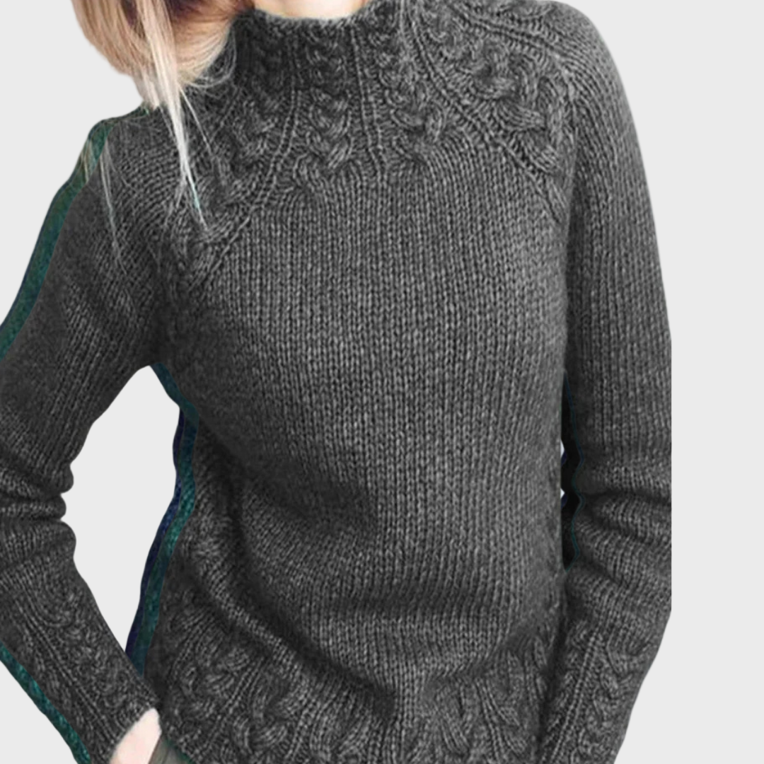 Elegantní Pletený Rolák Pro Každodenní Nošení Pohodlí