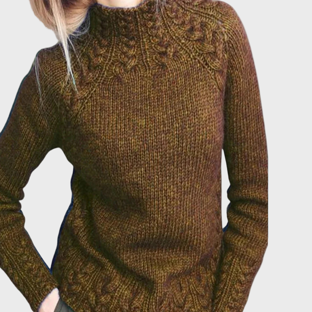 Elegantní Pletený Rolák Pro Každodenní Nošení Pohodlí