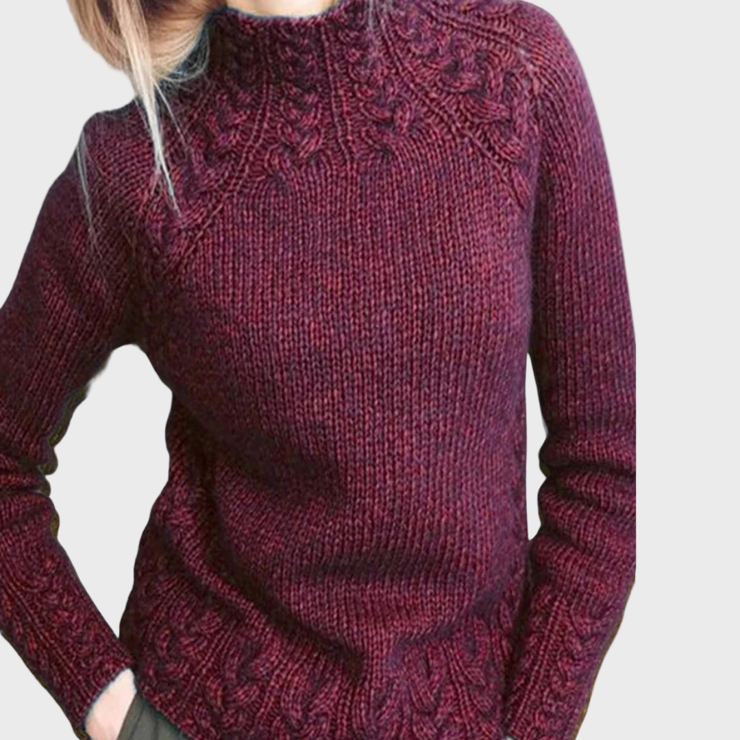 Elegantní Pletený Rolák Pro Každodenní Nošení Pohodlí